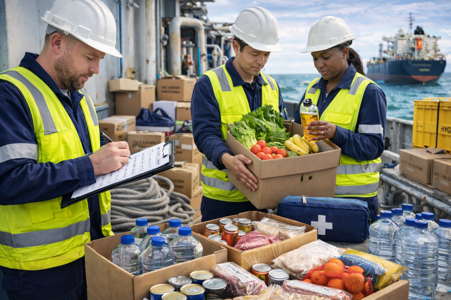 Ship chandling services