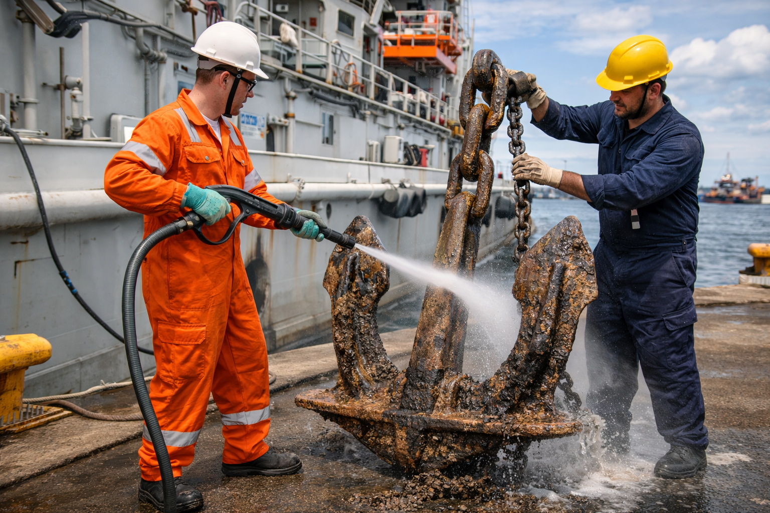 Marine maintenance services